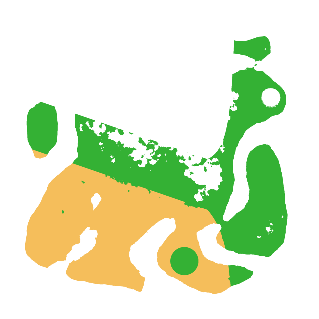 Biome Rust Map: Barren, Size: 3000, Seed: 1427649528