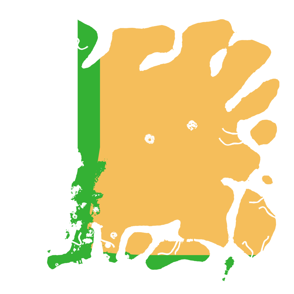 Biome Rust Map: Procedural Map, Size: 4500, Seed: 2037316257