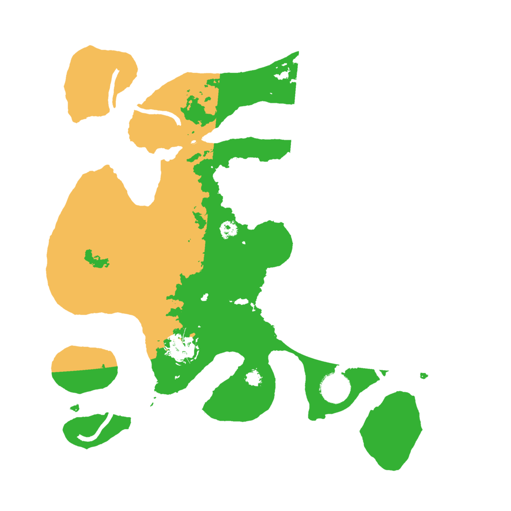 Biome Rust Map: Procedural Map, Size: 3000, Seed: 122555