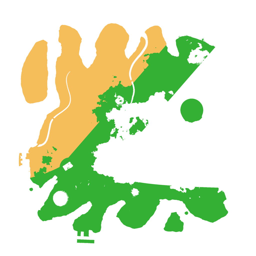 Biome Rust Map: Procedural Map, Size: 3000, Seed: 1459