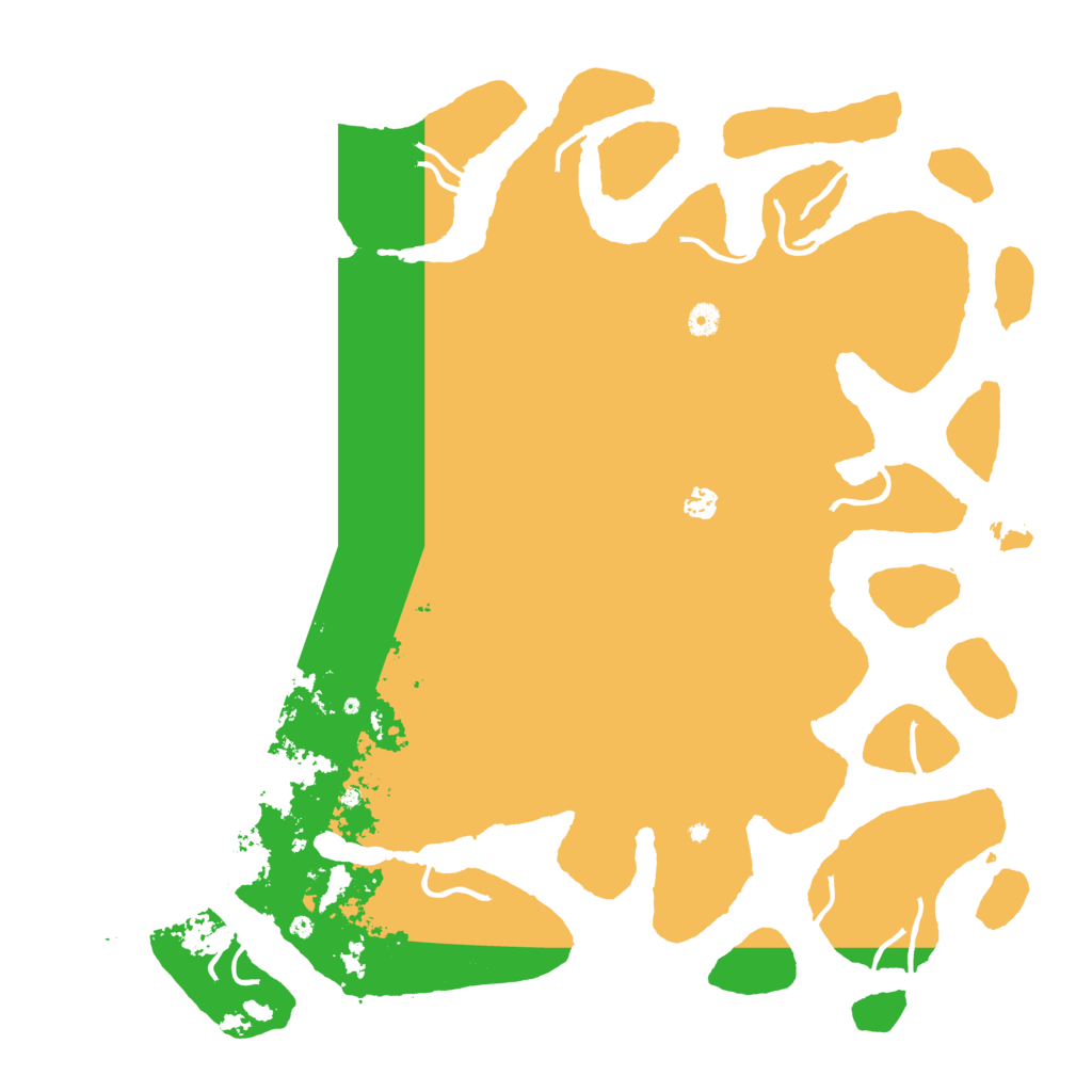 Biome Rust Map: Procedural Map, Size: 5000, Seed: 674840