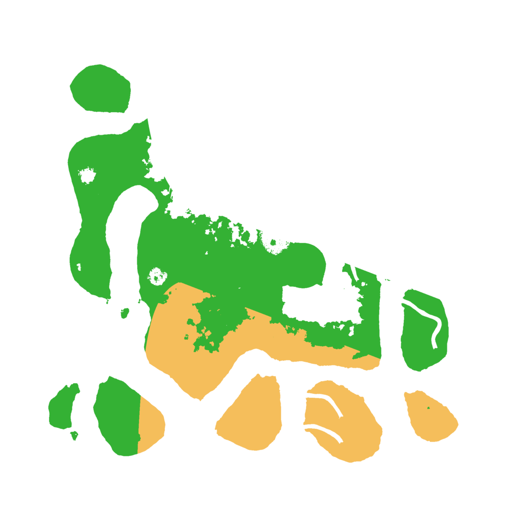 Biome Rust Map: Procedural Map, Size: 3000, Seed: 216