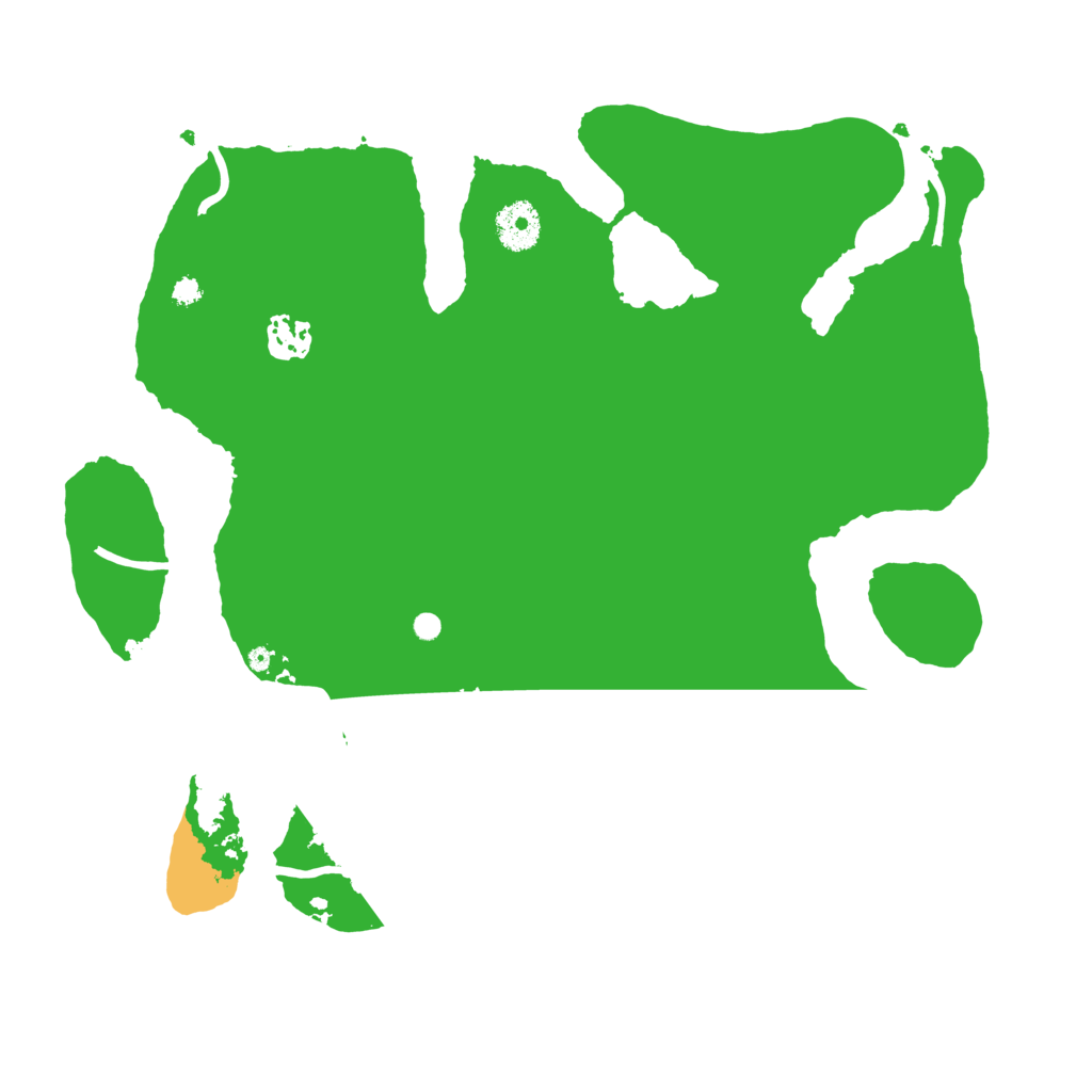 Biome Rust Map: Procedural Map, Size: 3500, Seed: 538852