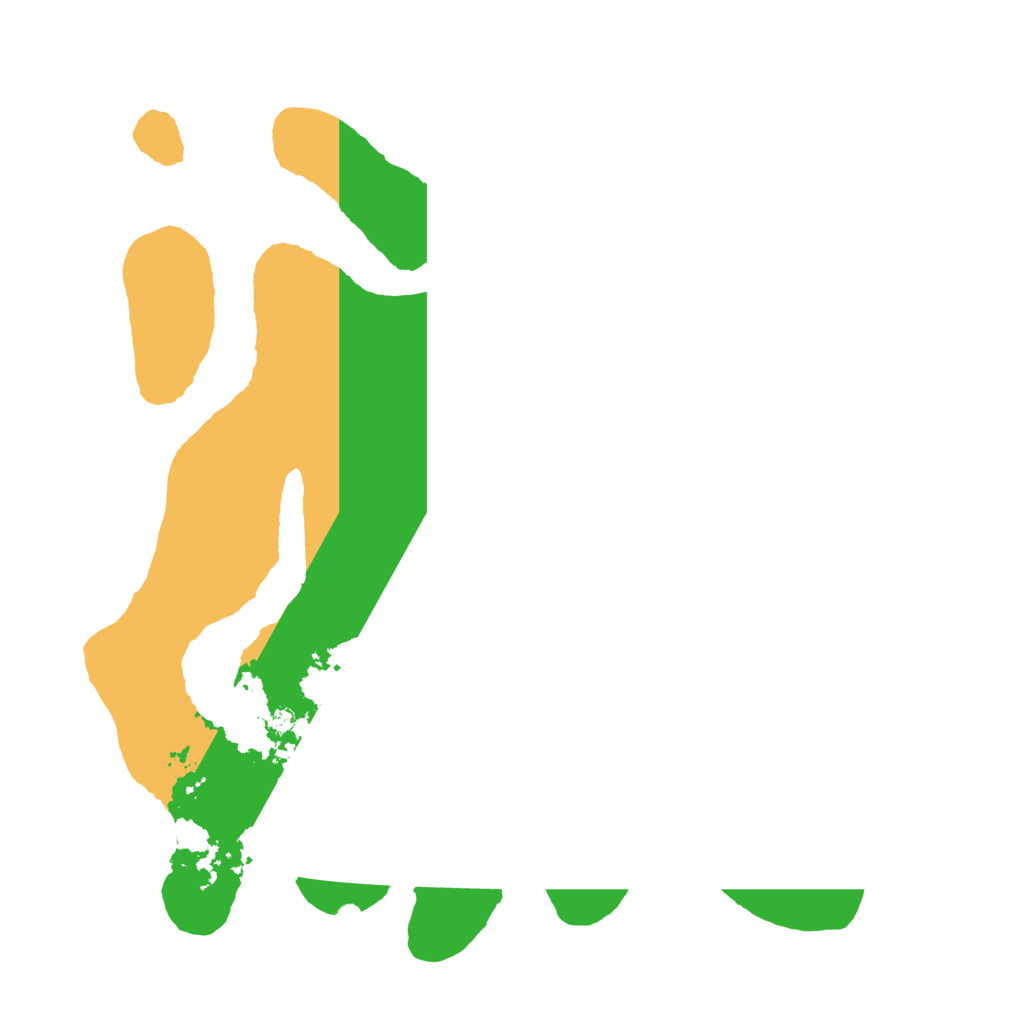 Biome Rust Map: Barren, Size: 3500, Seed: 93022763