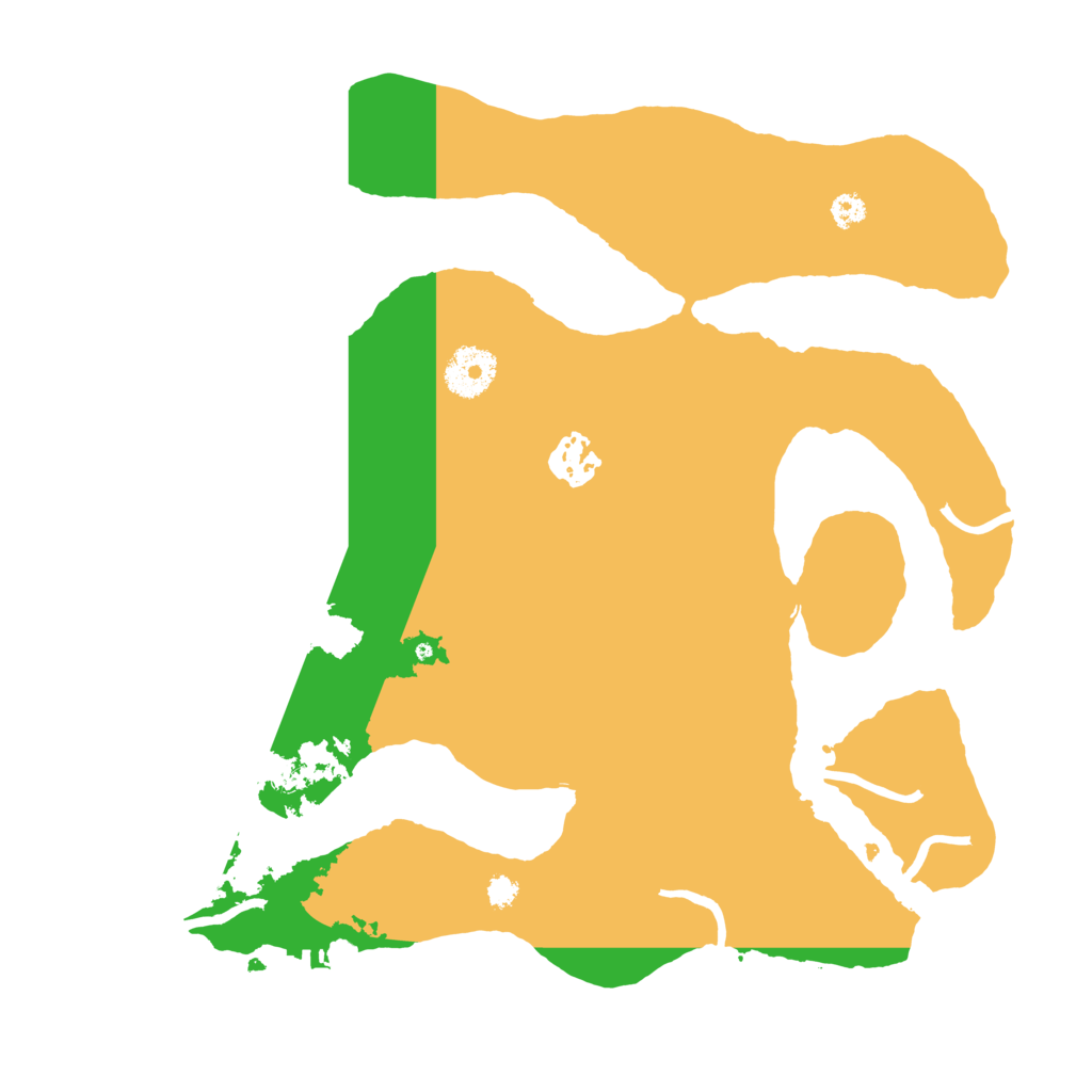 Biome Rust Map: Procedural Map, Size: 3250, Seed: 342111