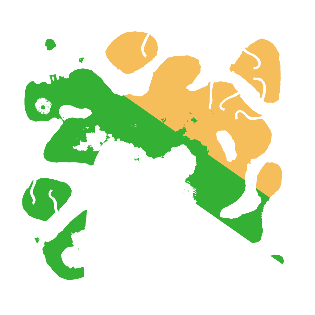 Biome Rust Map: Procedural Map, Size: 3000, Seed: 2420871