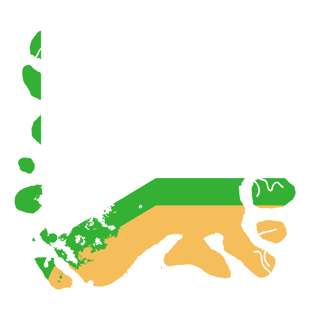 Biome Rust Map: Procedural Map, Size: 4500, Seed: 959699
