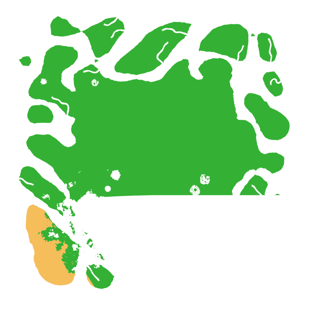 Biome Rust Map: Procedural Map, Size: 4500, Seed: 328405