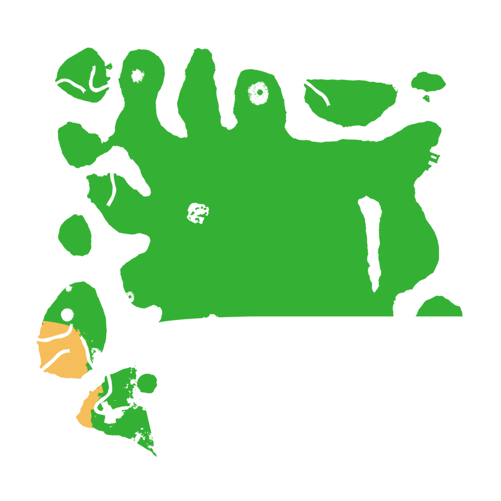 Biome Rust Map: Procedural Map, Size: 3500, Seed: 730883