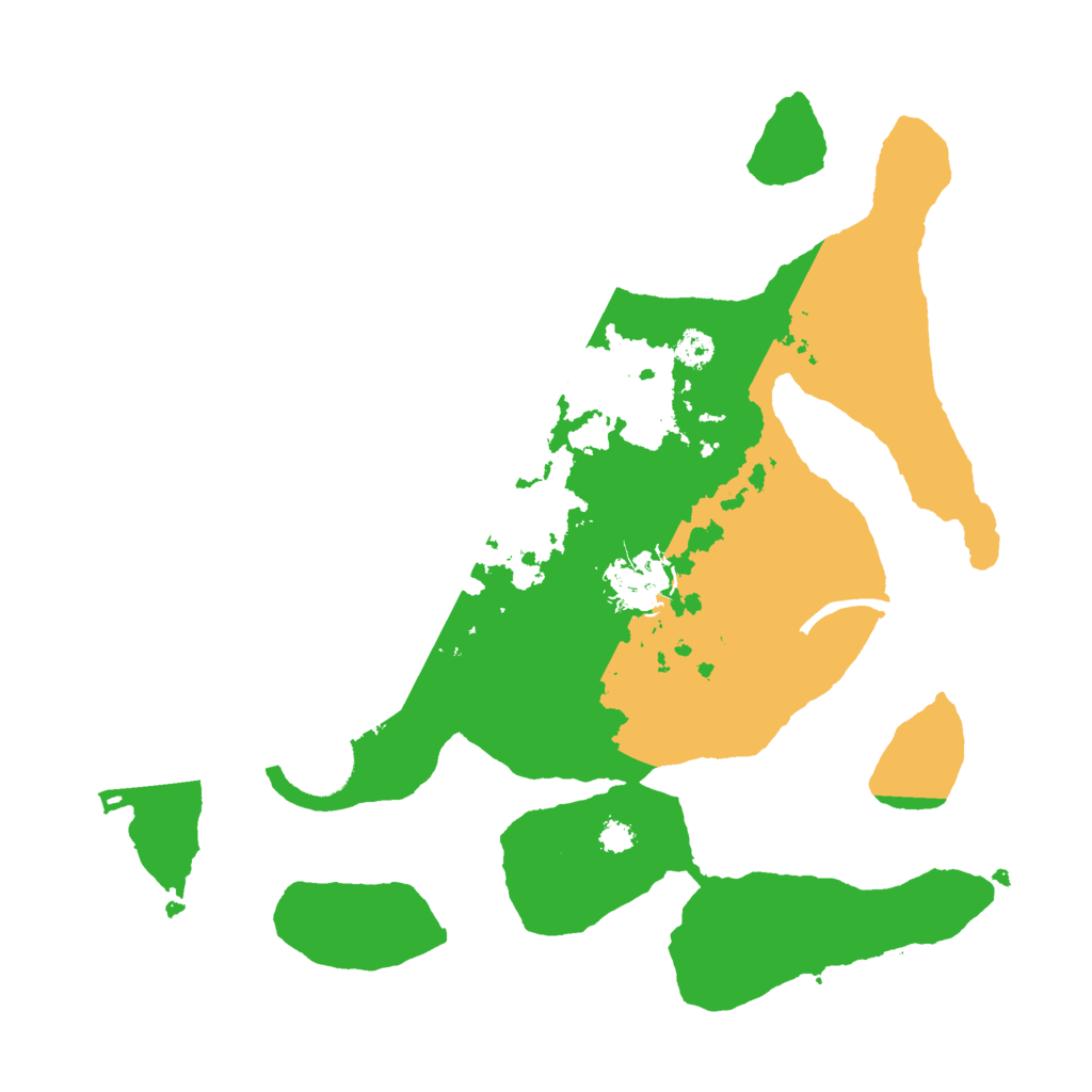 Biome Rust Map: Procedural Map, Size: 3000, Seed: 2305488