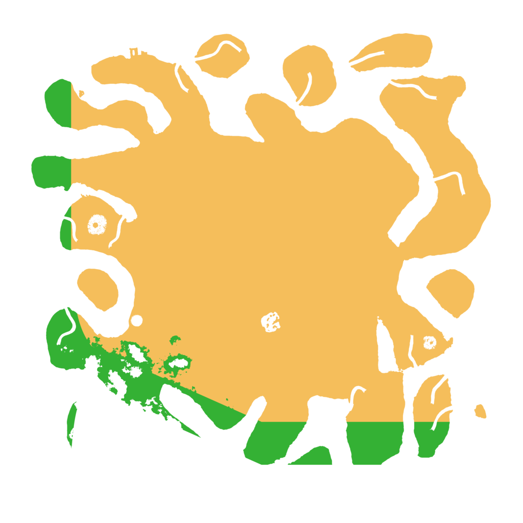 Biome Rust Map: Procedural Map, Size: 4000, Seed: 13833