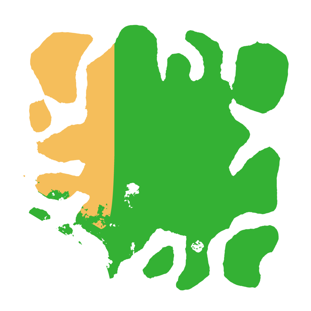 Biome Rust Map: Barren, Size: 4000, Seed: 2036