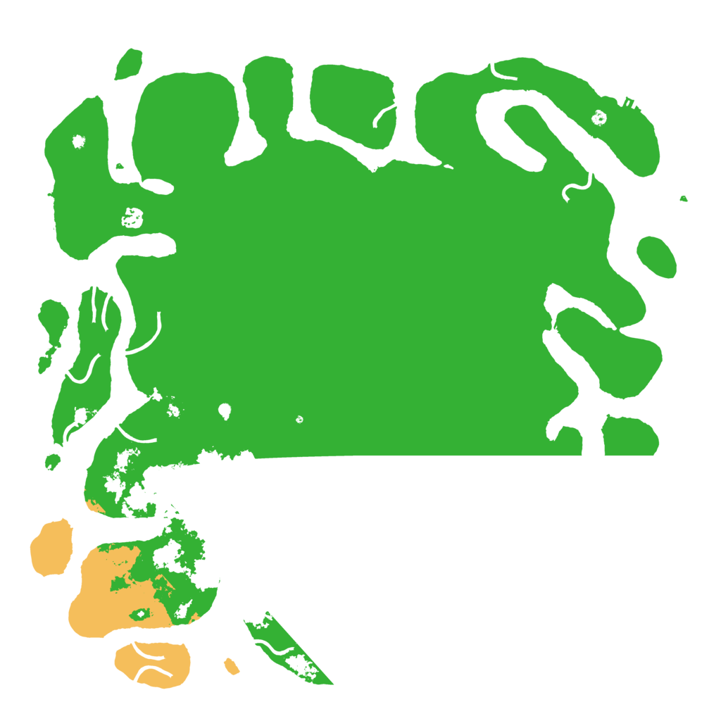 Biome Rust Map: Procedural Map, Size: 5000, Seed: 624356