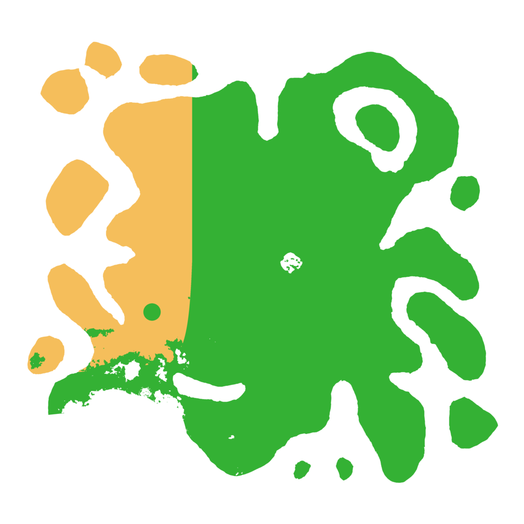 Biome Rust Map: Barren, Size: 4000, Seed: 178312591