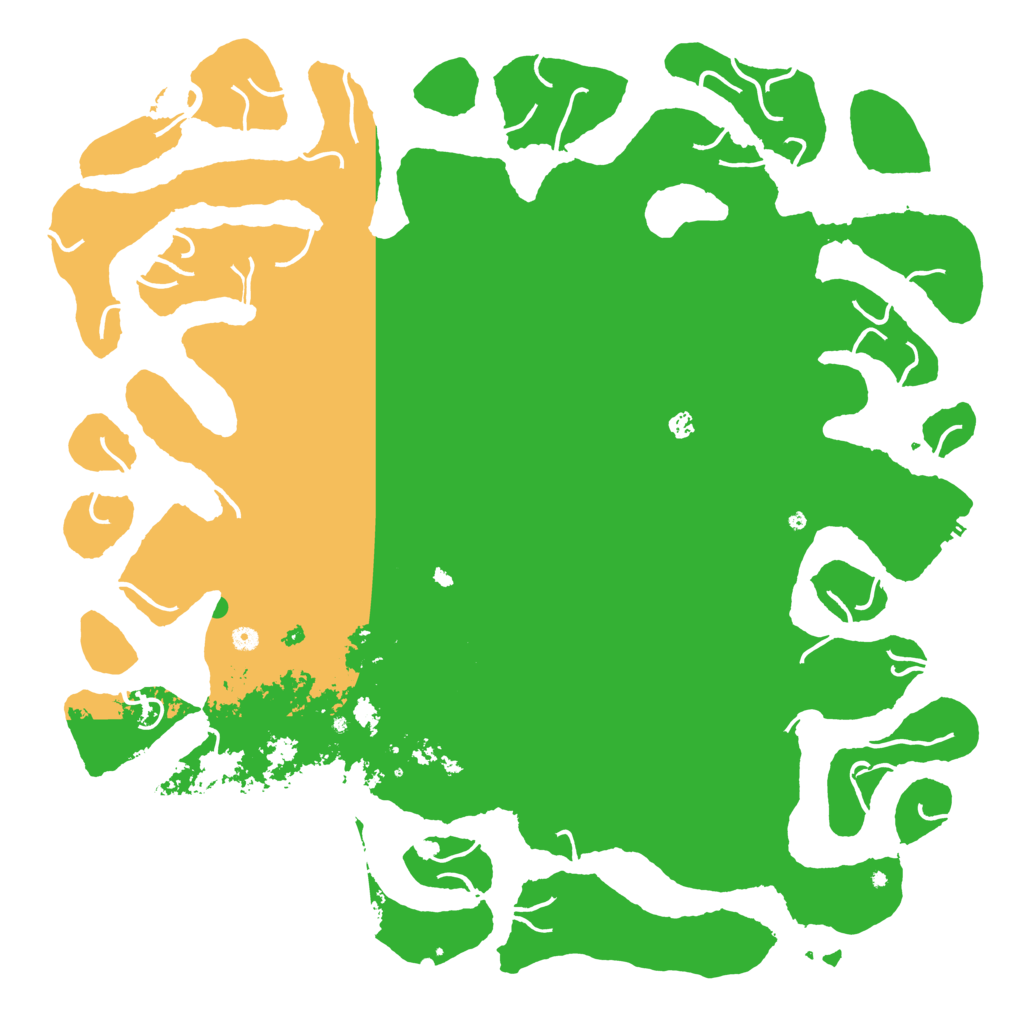 Biome Rust Map: Procedural Map, Size: 6000, Seed: 58669708