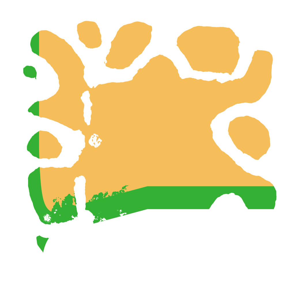 Biome Rust Map: Barren, Size: 3500, Seed: 760558