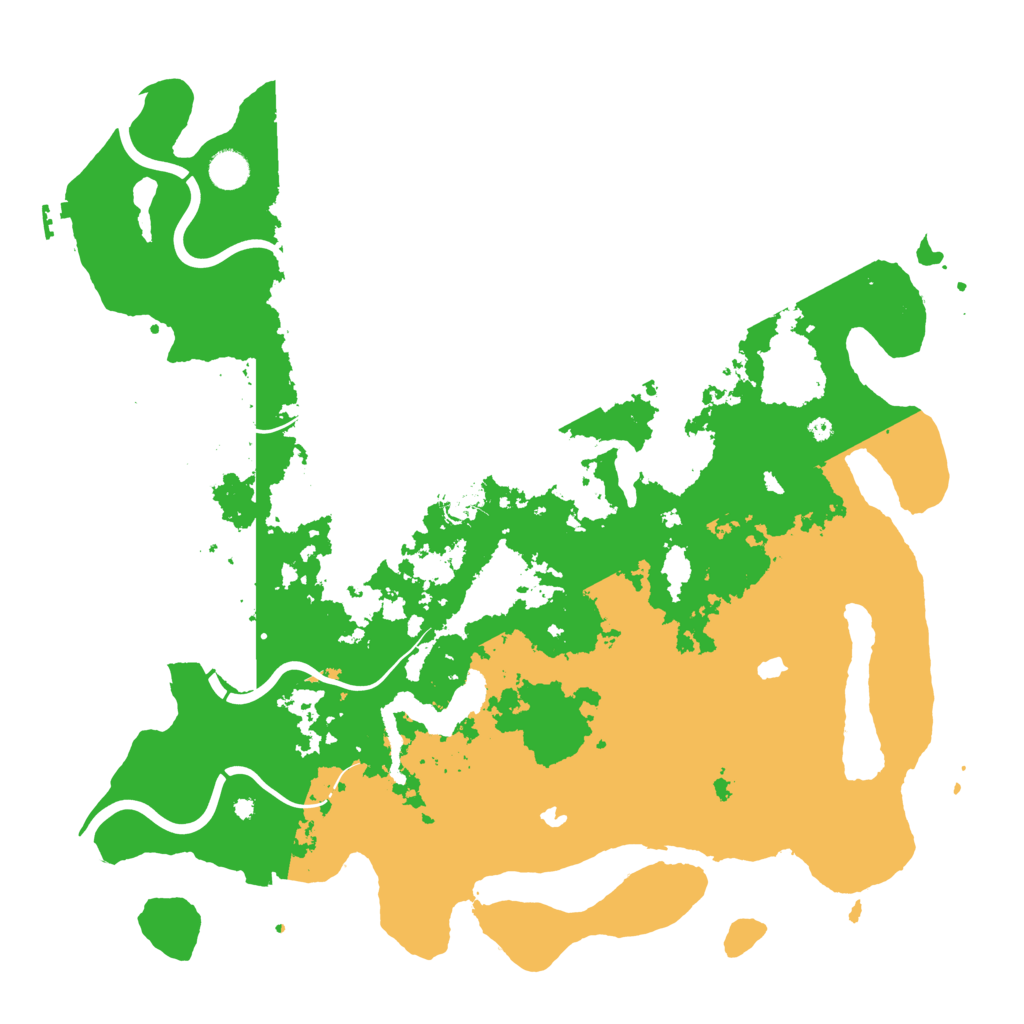 Biome Rust Map: Procedural Map, Size: 4500, Seed: 823280