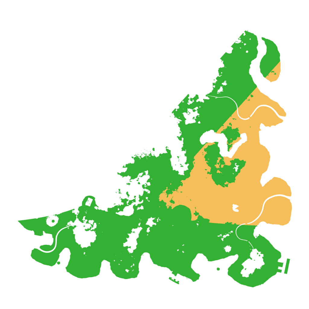 Biome Rust Map: Procedural Map, Size: 4096, Seed: 858016