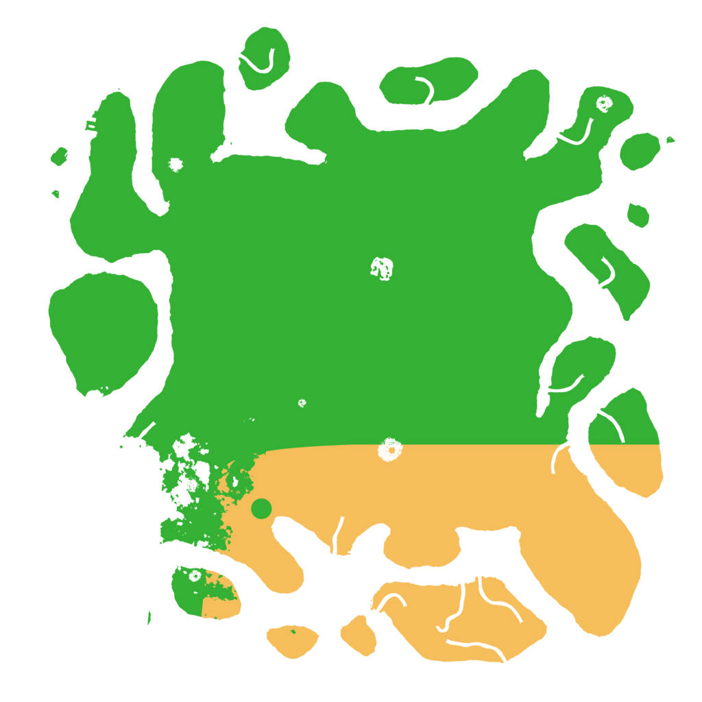 Biome Rust Map: Procedural Map, Size: 4500, Seed: 443649