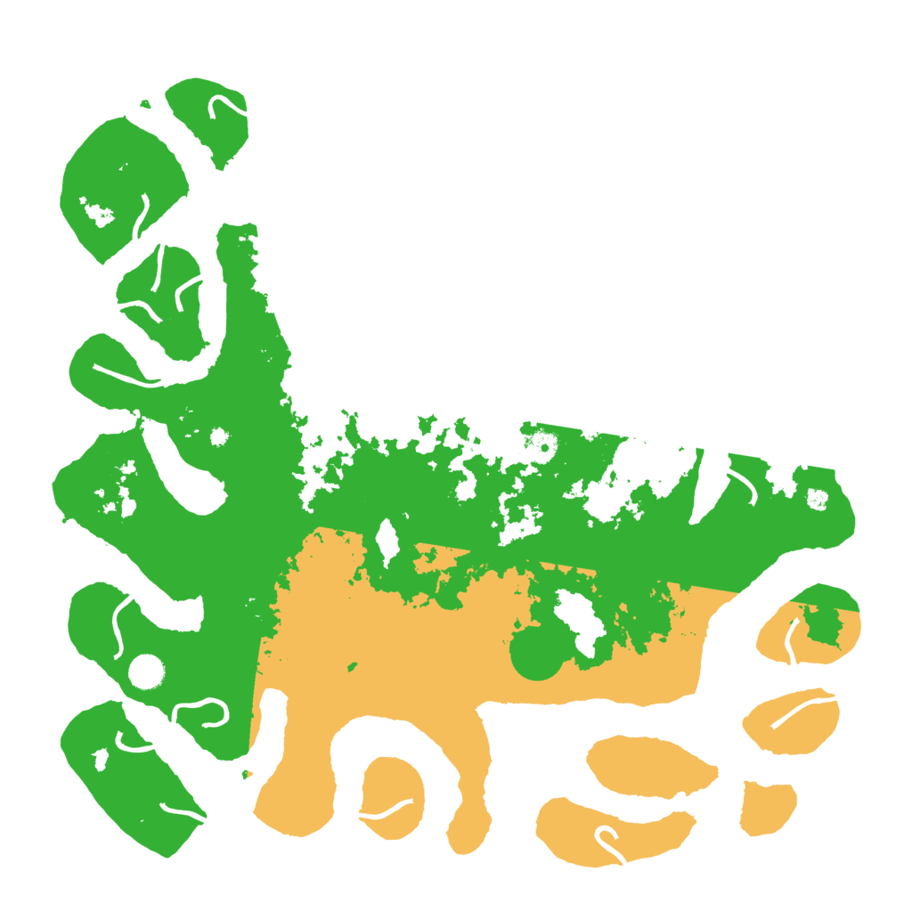 Biome Rust Map: Procedural Map, Size: 4500, Seed: 398457