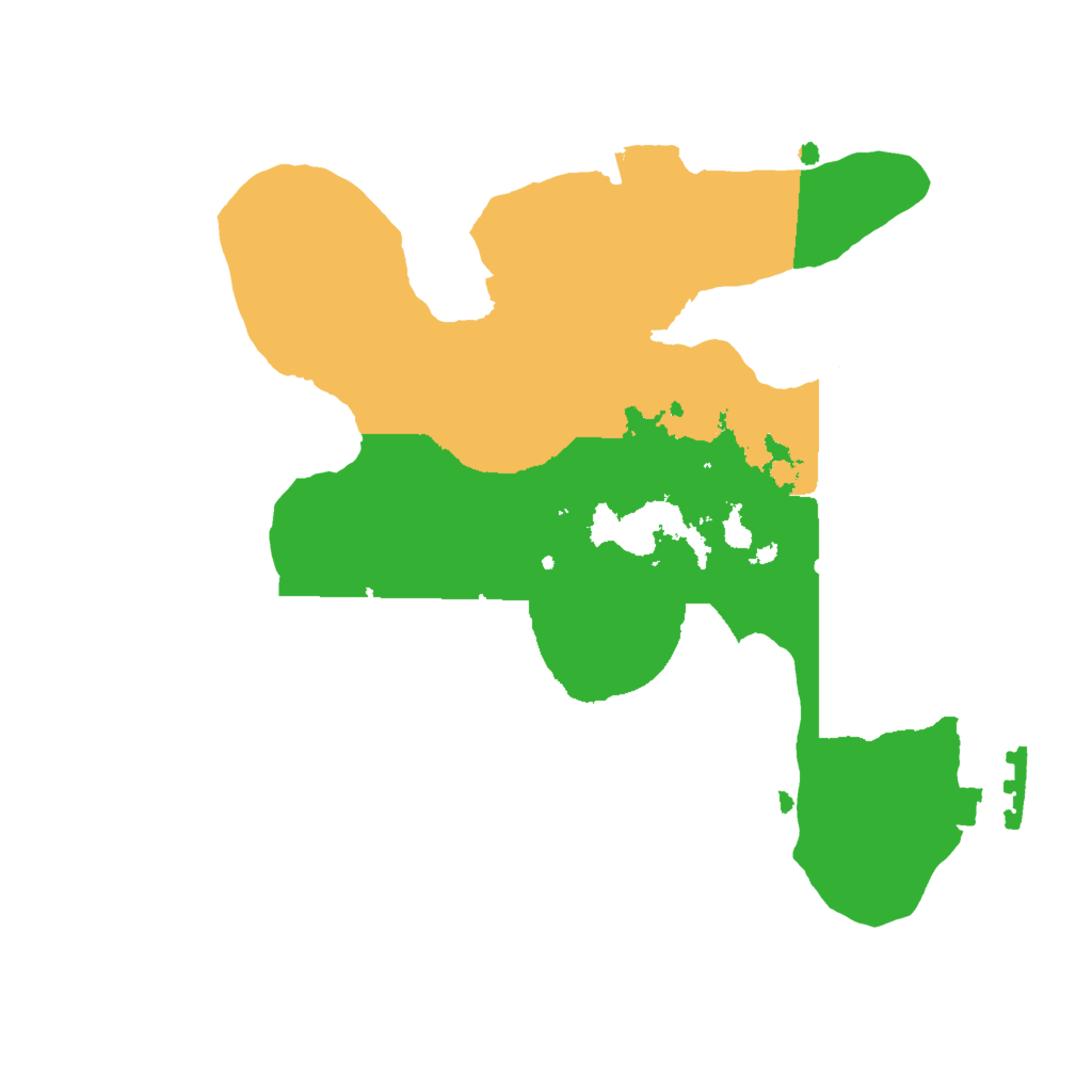 Biome Rust Map: Procedural Map, Size: 2000, Seed: 905049129