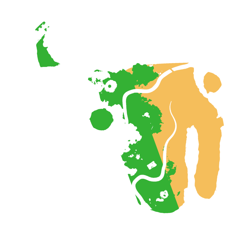 Biome Rust Map: Procedural Map, Size: 3000, Seed: 561705498