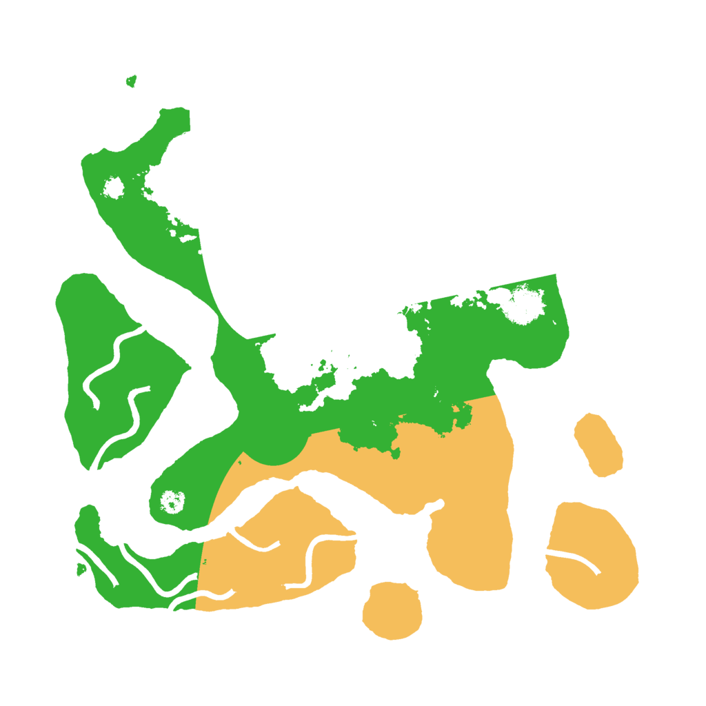 Biome Rust Map: Procedural Map, Size: 3000, Seed: 788820446