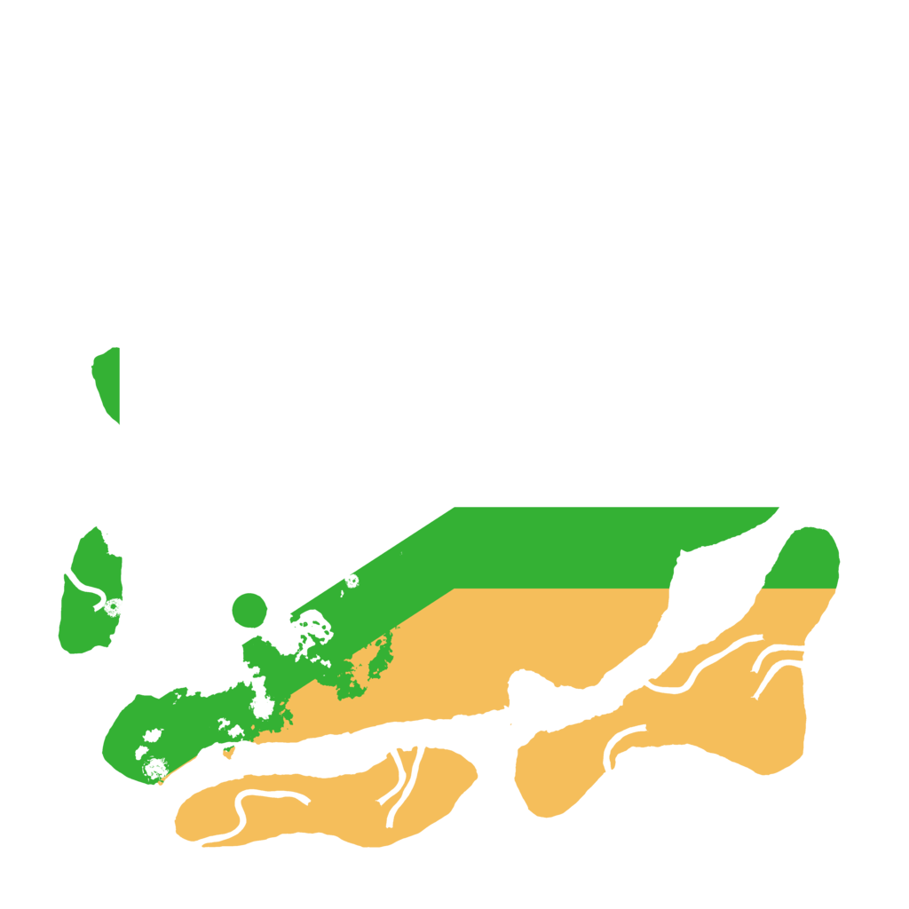 Biome Rust Map: Procedural Map, Size: 3500, Seed: 711964989