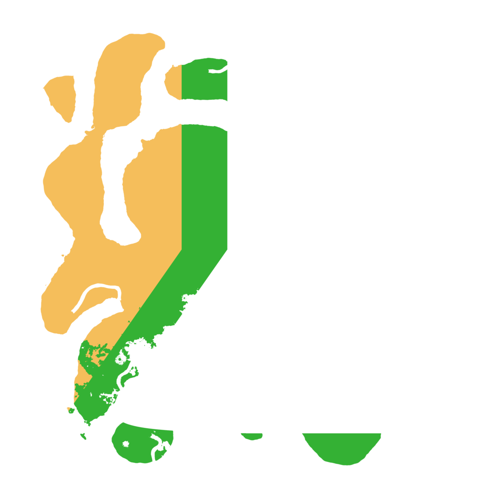 Biome Rust Map: Procedural Map, Size: 3500, Seed: 231653462