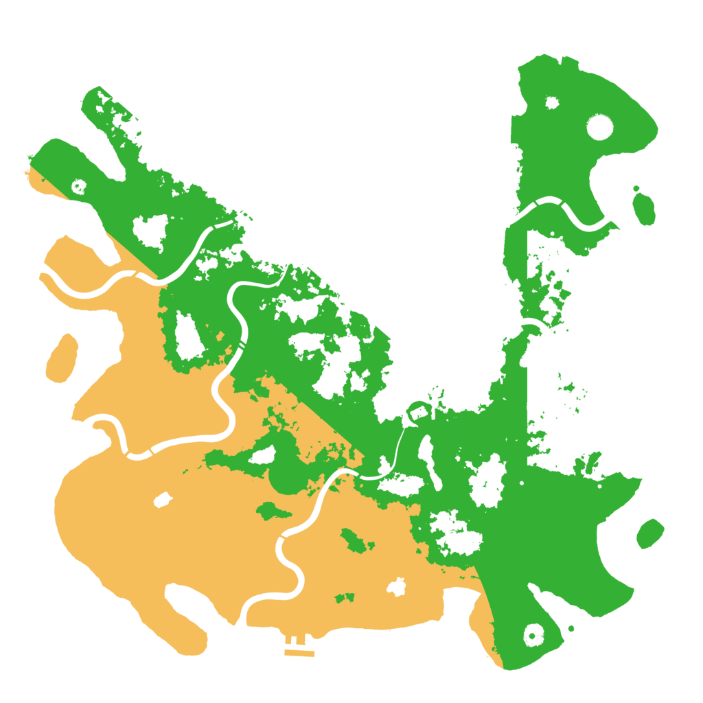 Biome Rust Map: Procedural Map, Size: 4750, Seed: 1239548388