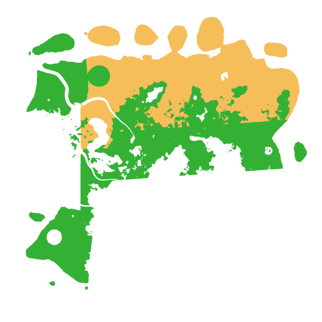 Biome Rust Map: Procedural Map, Size: 4000, Seed: 6480