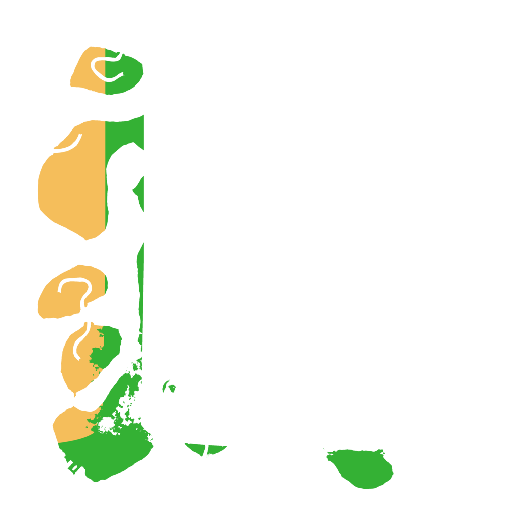 Biome Rust Map: Procedural Map, Size: 3500, Seed: 18029573