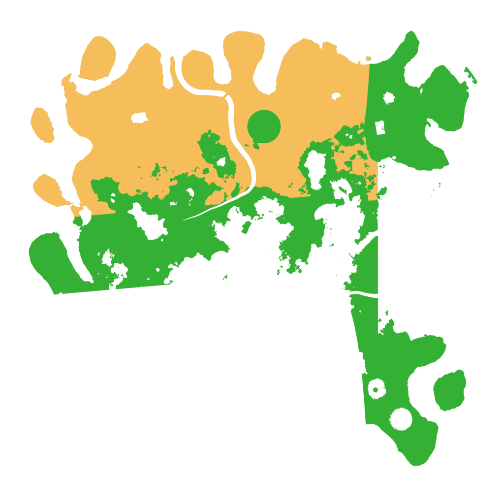 Biome Rust Map: Procedural Map, Size: 4000, Seed: 648911