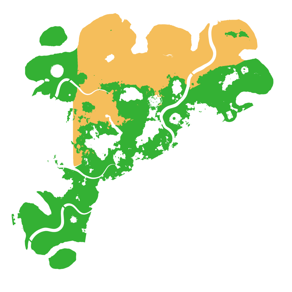 Biome Rust Map: Procedural Map, Size: 4000, Seed: 354649049