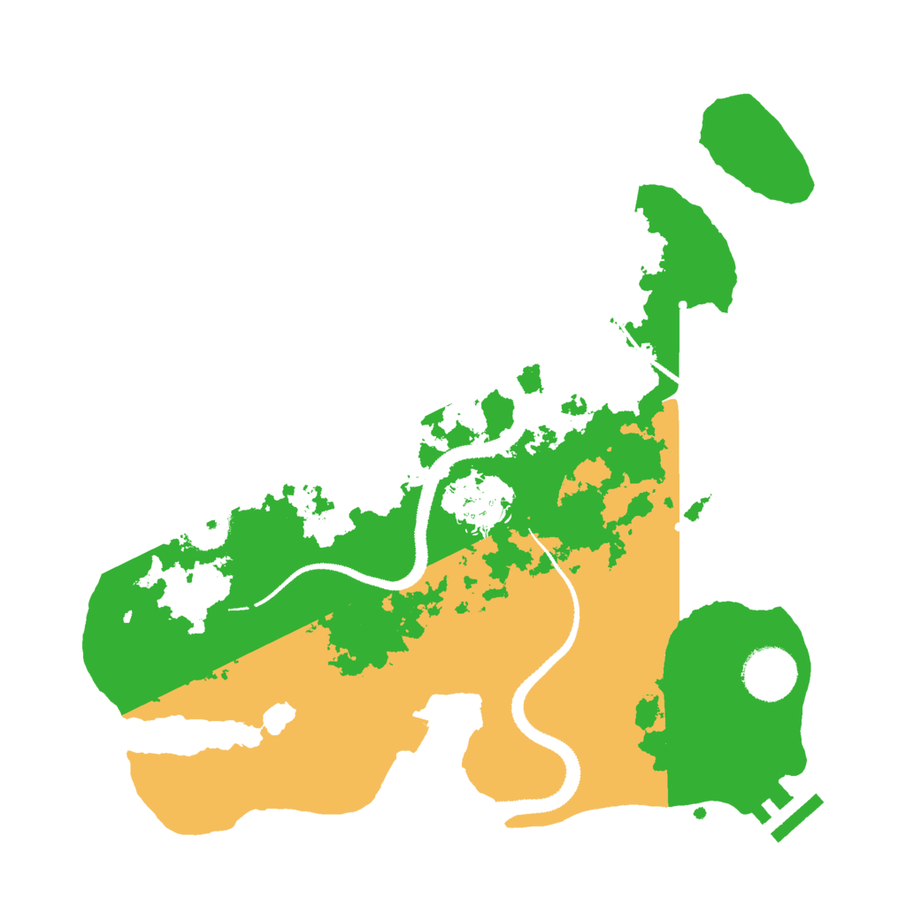 Biome Rust Map: Procedural Map, Size: 3000, Seed: 269059181