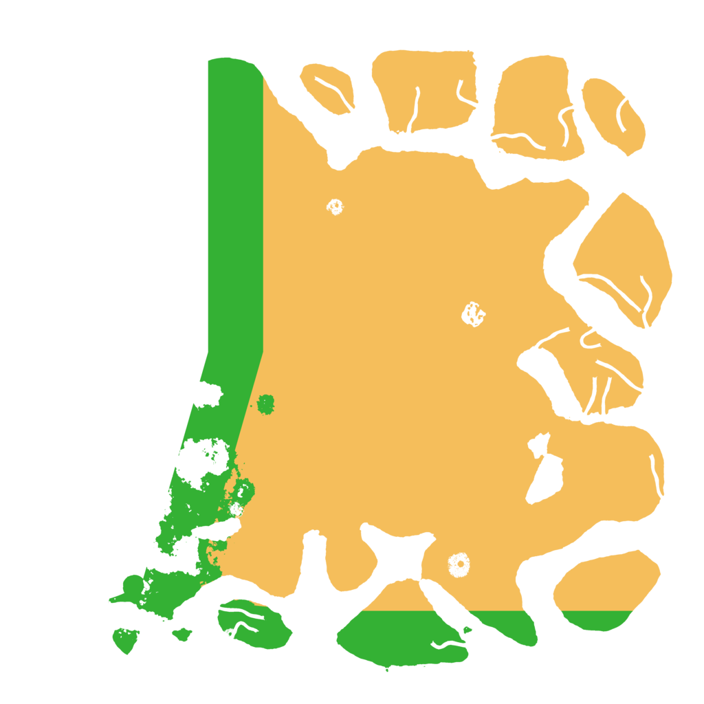 Biome Rust Map: Procedural Map, Size: 4500, Seed: 533525