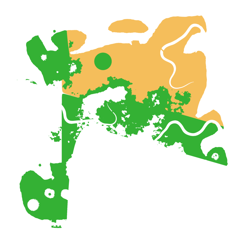 Biome Rust Map: Procedural Map, Size: 3750, Seed: 46554165