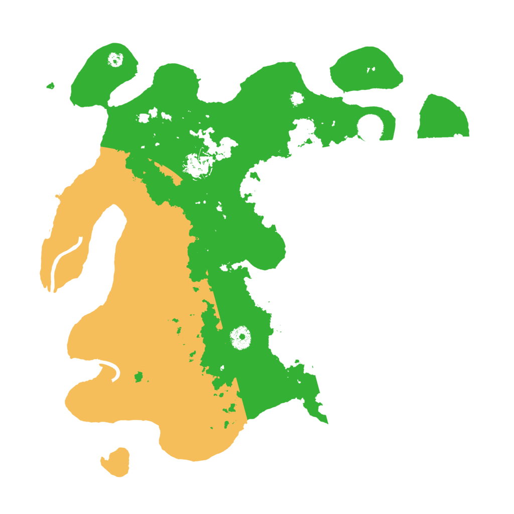 Biome Rust Map: Procedural Map, Size: 3500, Seed: 1119152725