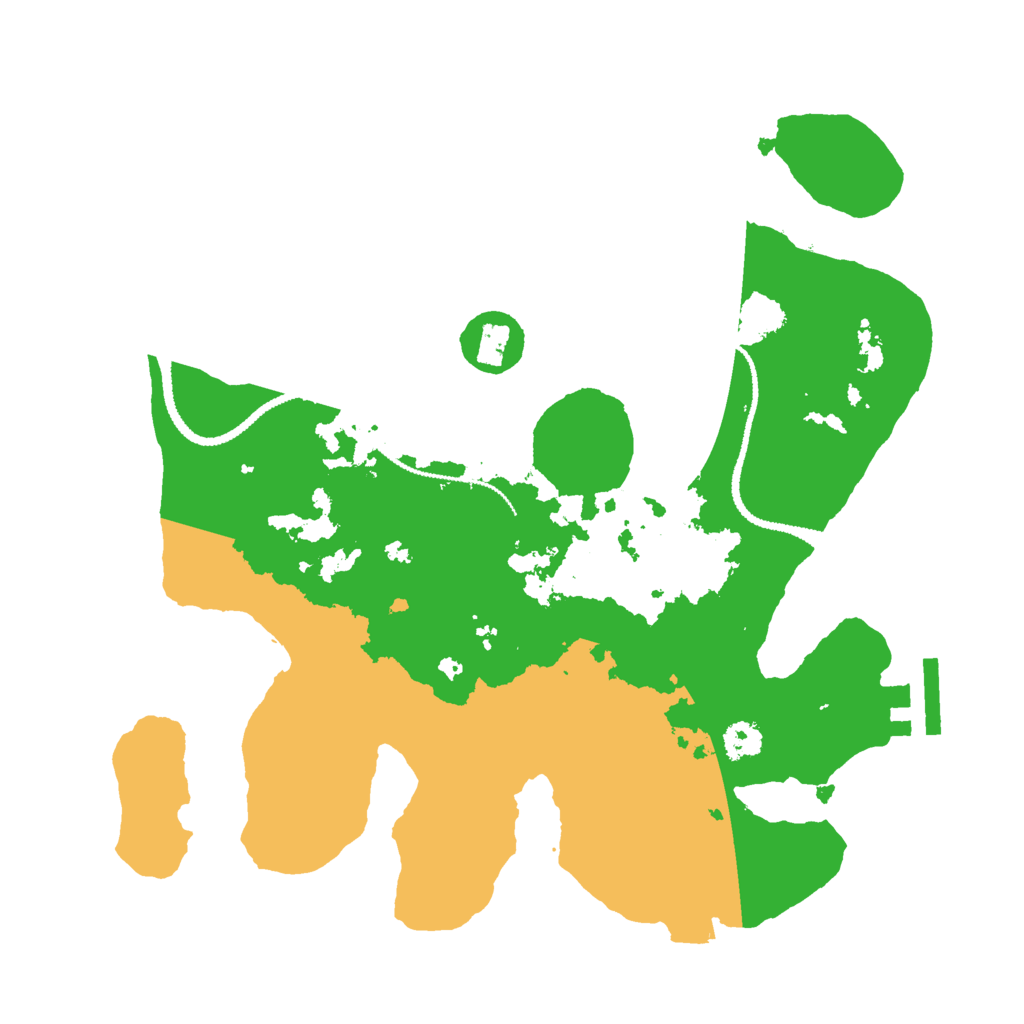 Biome Rust Map: Procedural Map, Size: 2700, Seed: 2008960