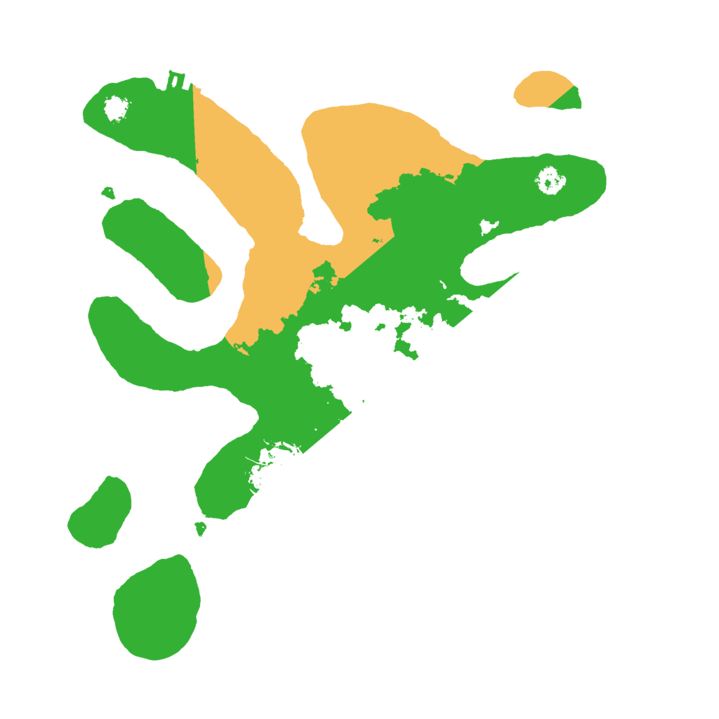 Biome Rust Map: Procedural Map, Size: 2700, Seed: 482852