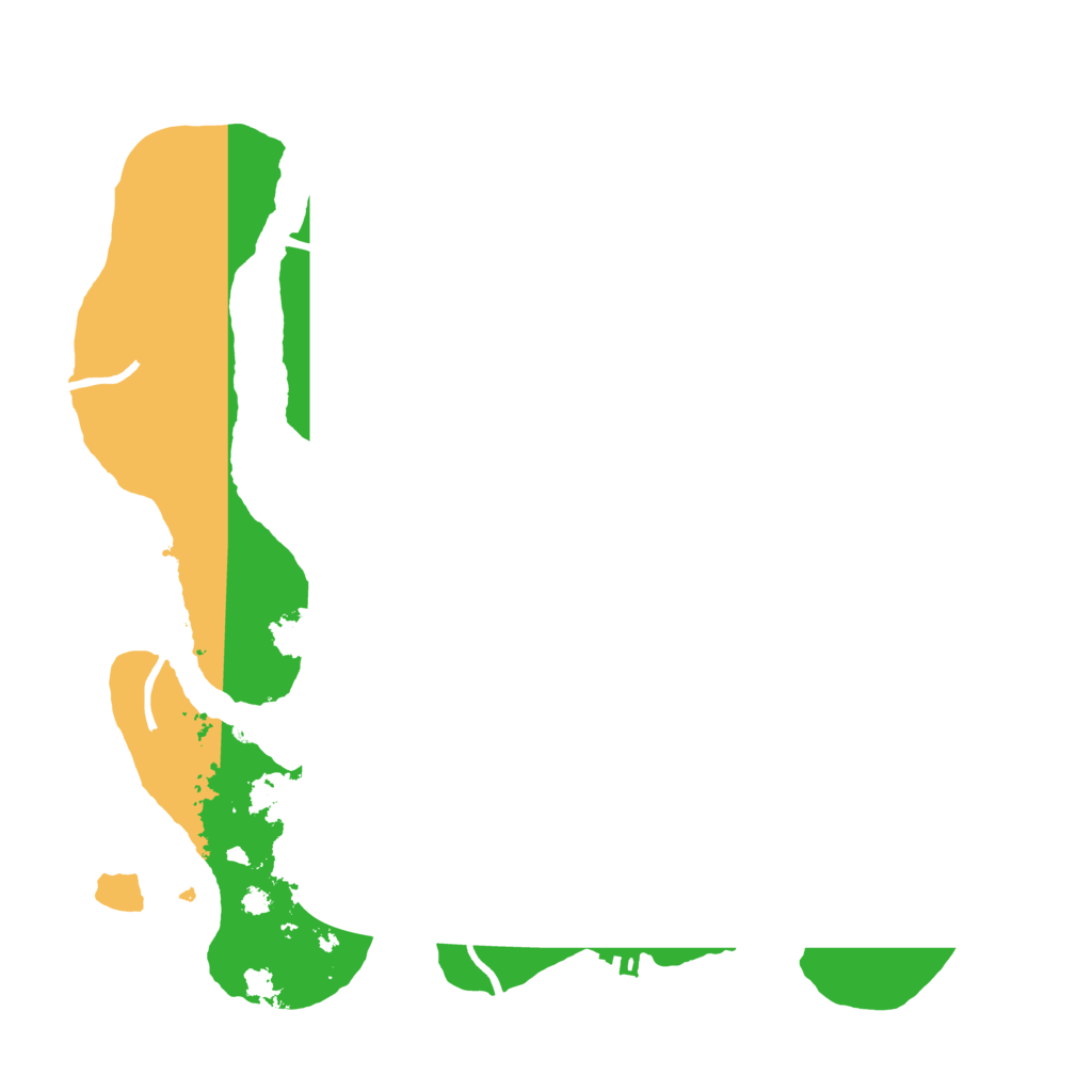 Biome Rust Map: Procedural Map, Size: 3500, Seed: 525508