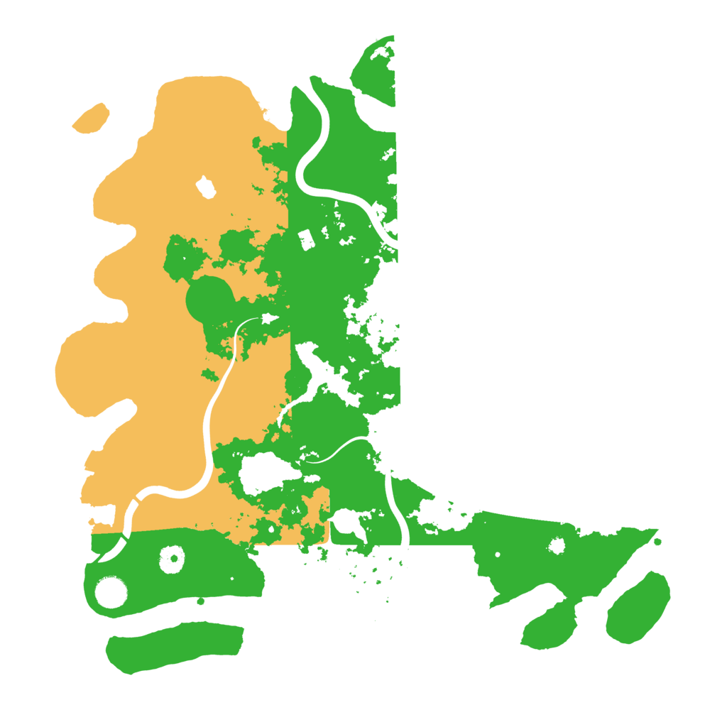 Biome Rust Map: Procedural Map, Size: 4000, Seed: 527867