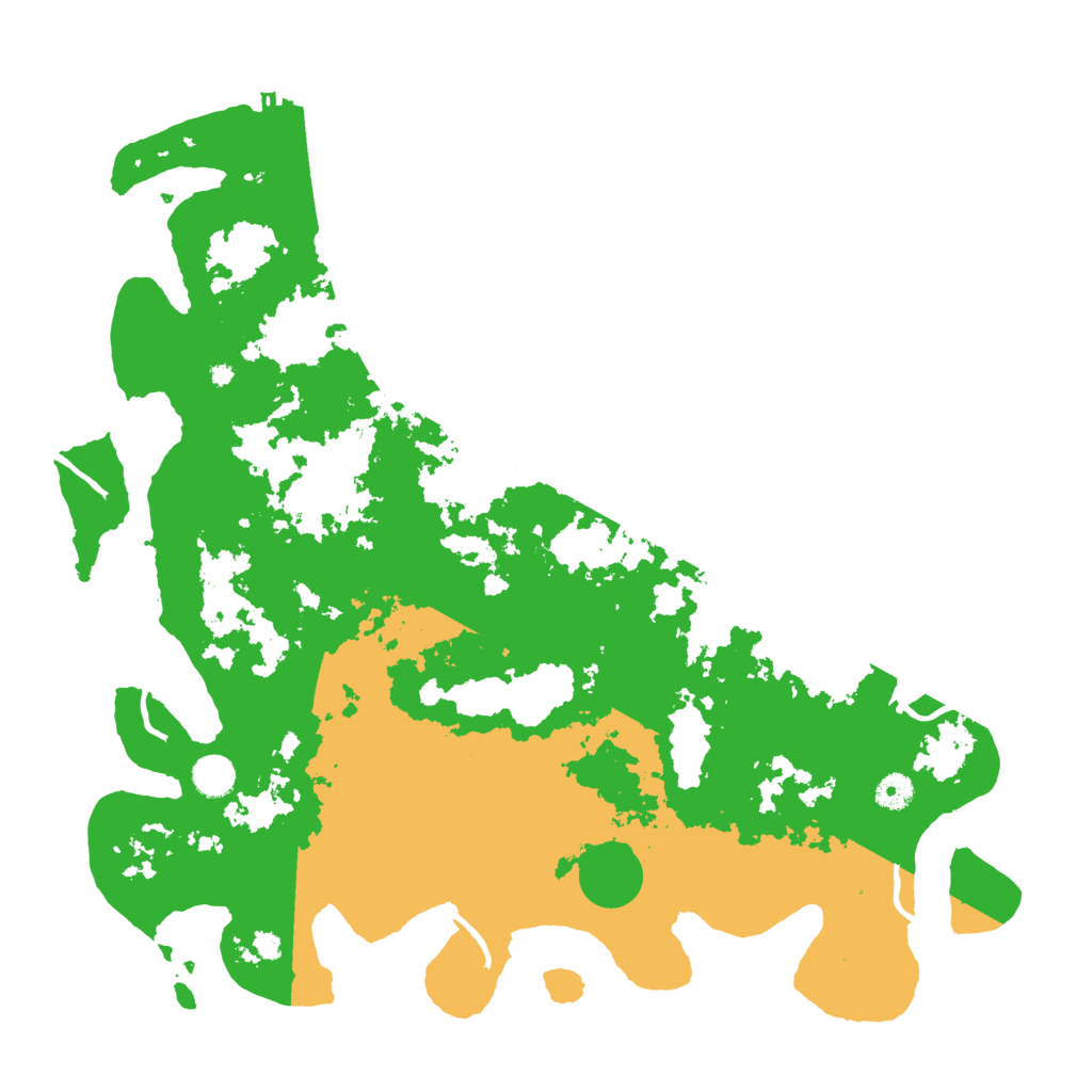 Biome Rust Map: Procedural Map, Size: 4500, Seed: 859760