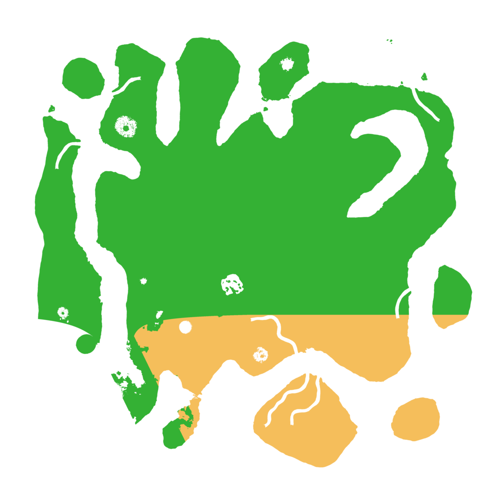 Biome Rust Map: Procedural Map, Size: 3500, Seed: 576467