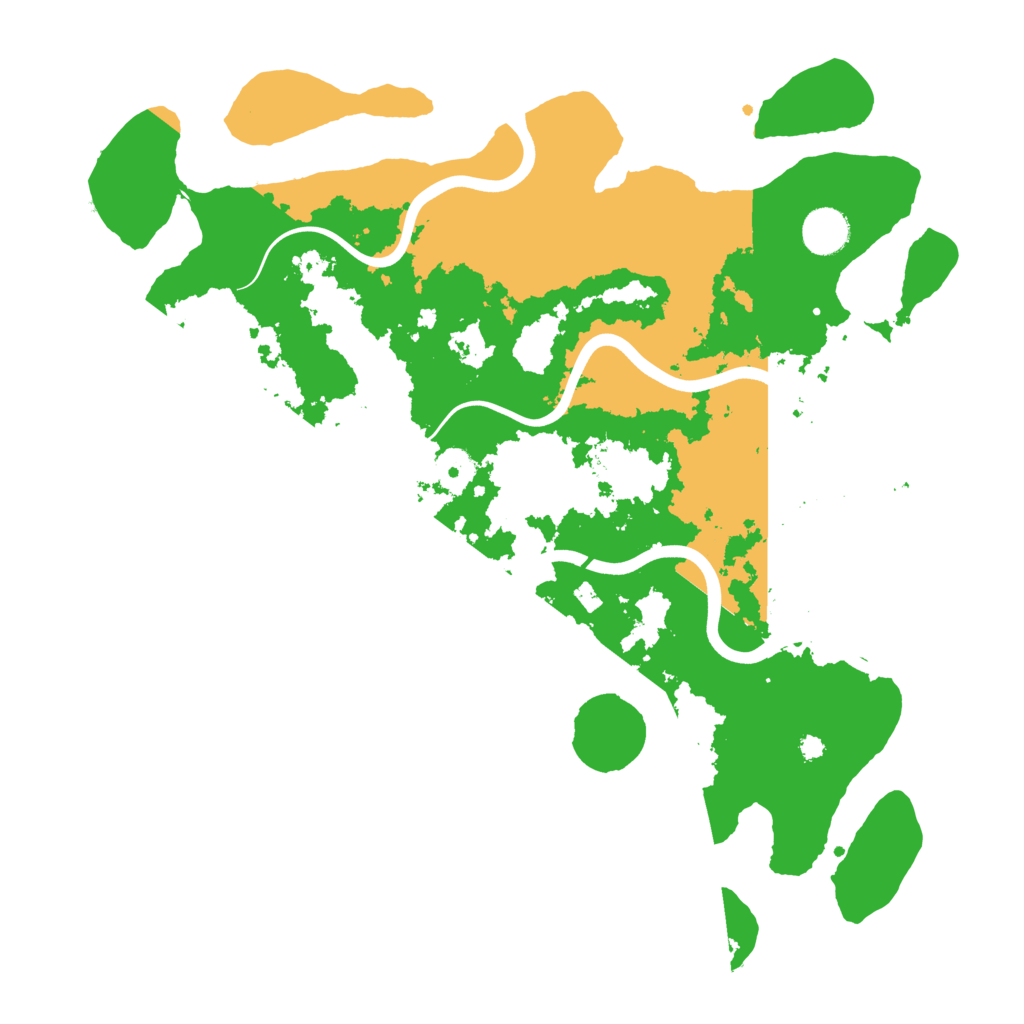Biome Rust Map: Procedural Map, Size: 3850, Seed: 1434915502