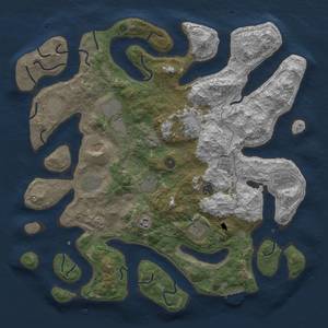 Thumbnail Rust Map: Procedural Map, Size: 4500, Seed: 473167, 15 Monuments