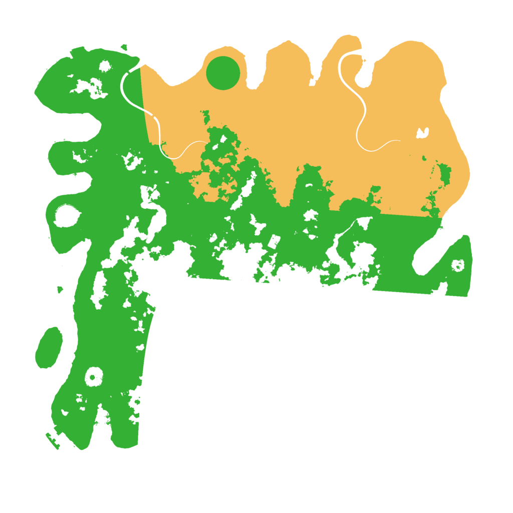 Biome Rust Map: Procedural Map, Size: 4000, Seed: 280003