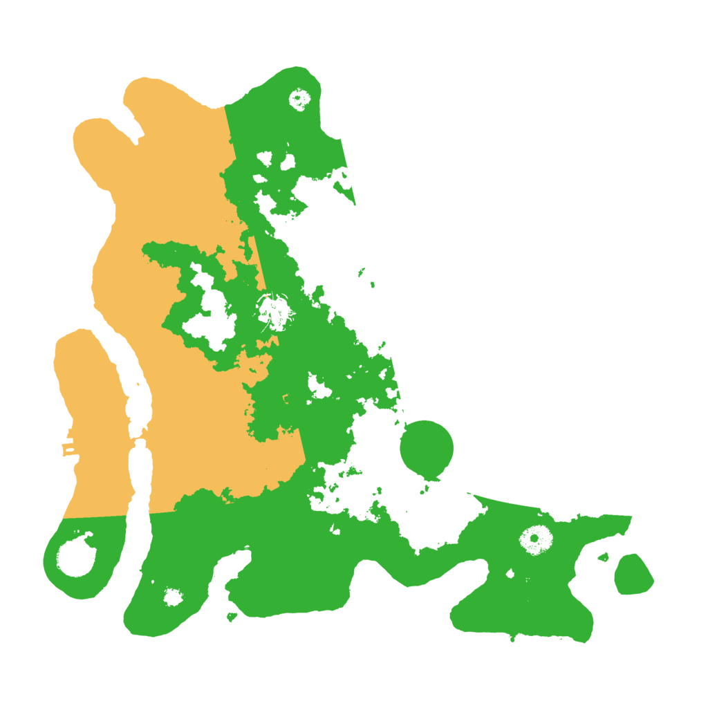 Biome Rust Map: Procedural Map, Size: 3500, Seed: 426