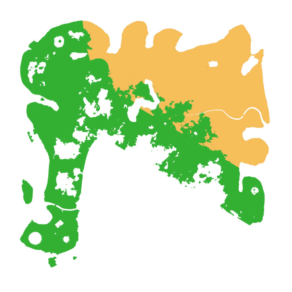 Biome Rust Map: Procedural Map, Size: 4000, Seed: 897223