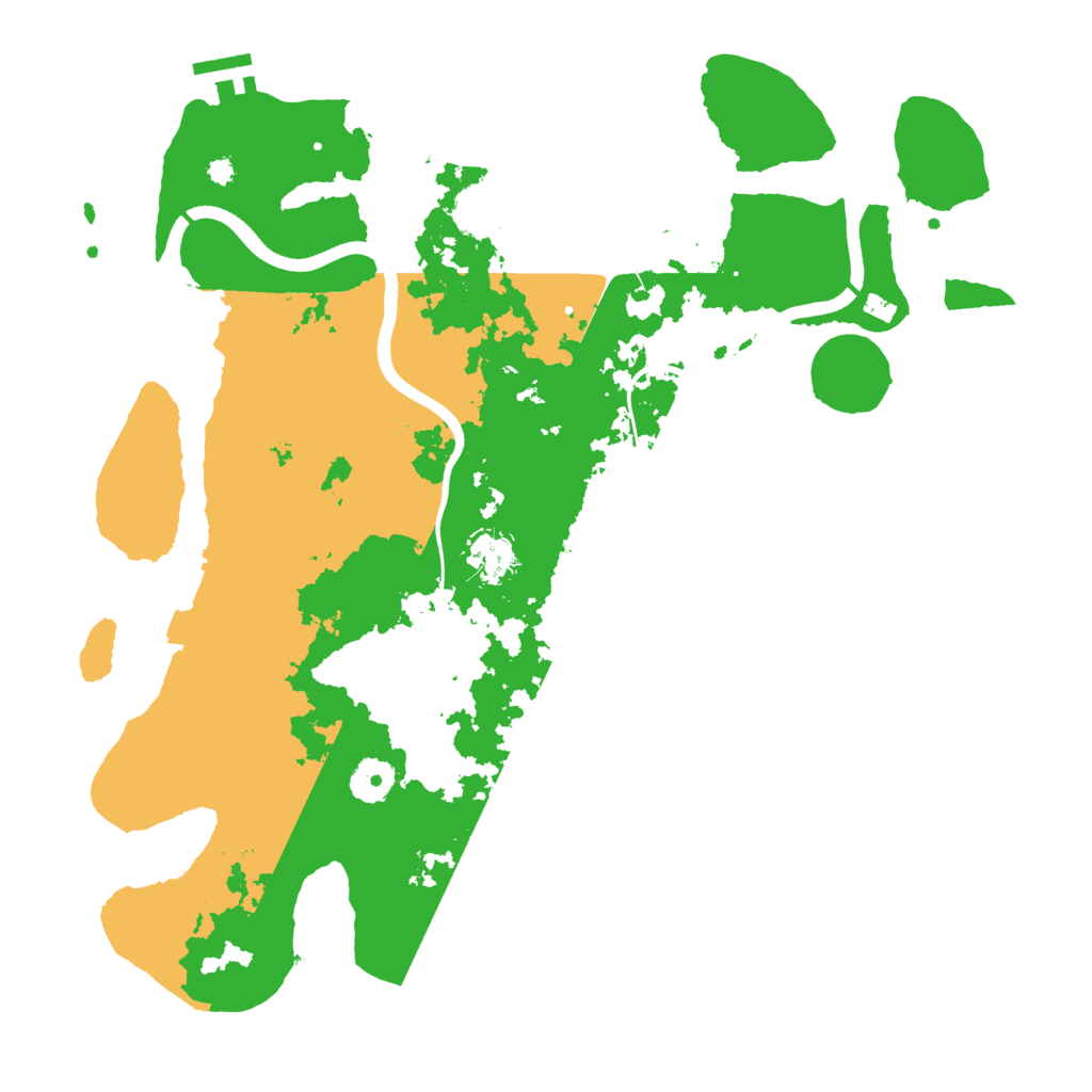 Biome Rust Map: Procedural Map, Size: 3750, Seed: 348330